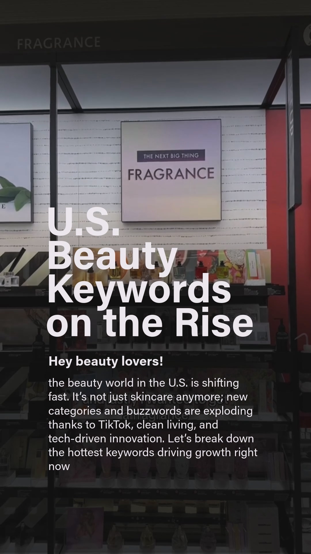 🌟 U.S. Beauty Keywords on the Rise (2025)