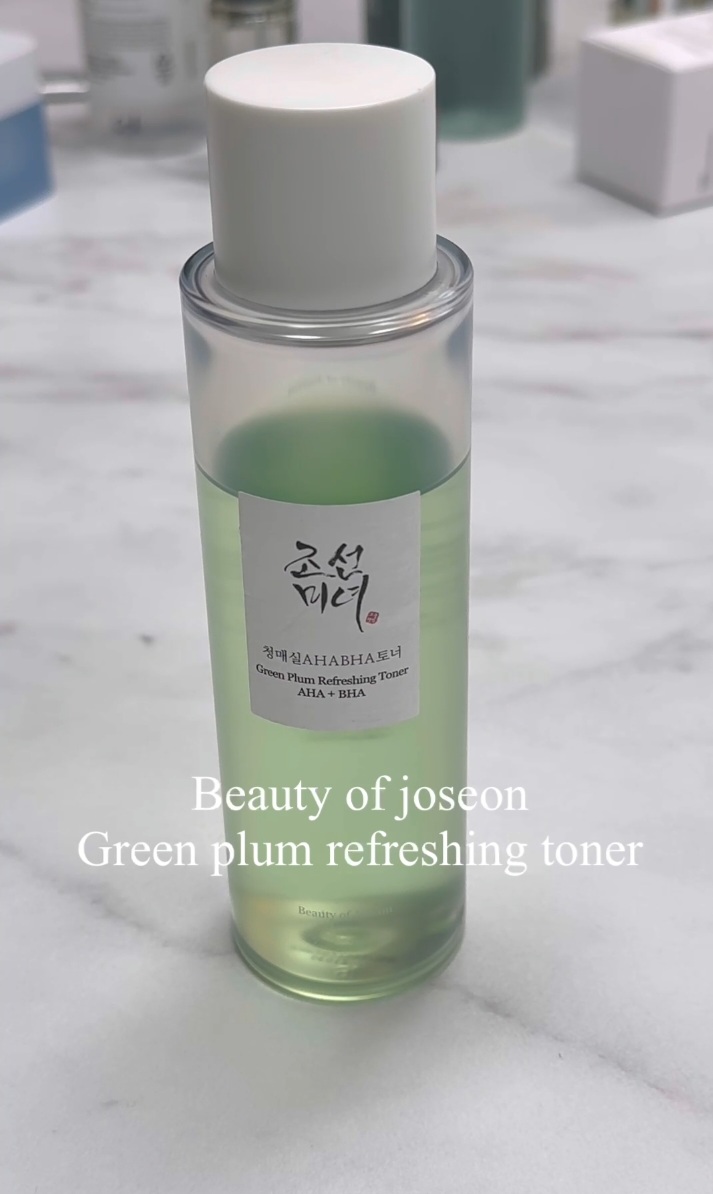 The toner that keeps my T-zone from acting up, Beauty of Joseon Green Plum Refreshing Toner