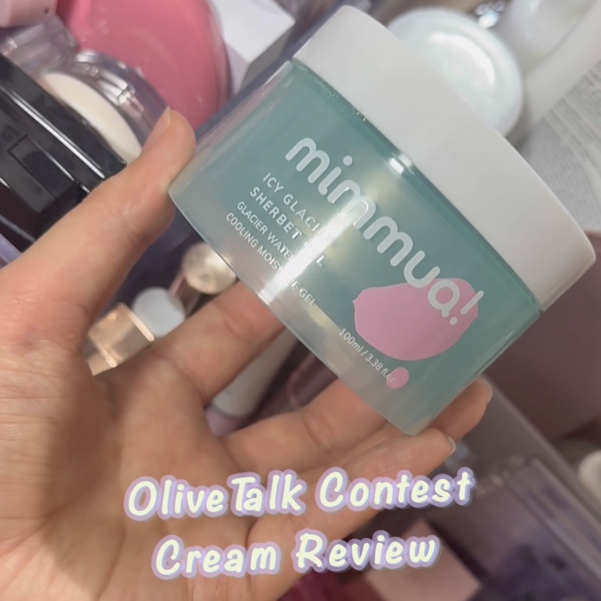 When my forehead is acting up, this is the gel cream I keep coming back to. mimmua Icy Sherbet Gel Cream