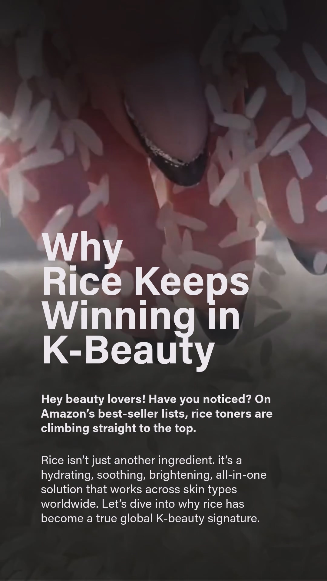 🌾 Rice Power! Why It Keeps Winning in K-Beauty (2025)